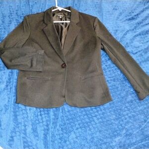 Notations Black Single-Button Women's Blazer